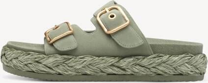TAMARIS Slipper groen 38