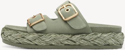 TAMARIS Slipper groen 38
