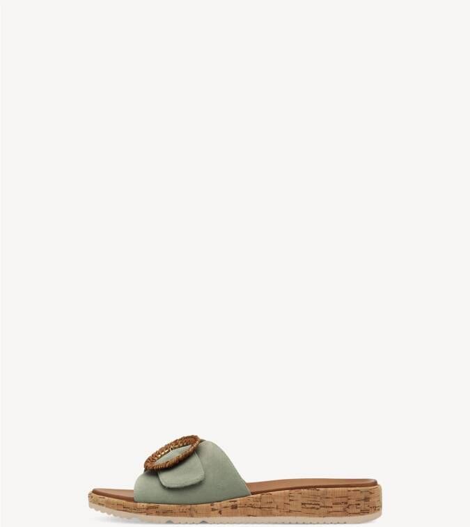 TAMARIS Slipper groen 42