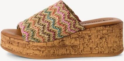 TAMARIS Slipper multicolor 39