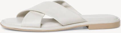 Tamaris Wit Leren Zomer Slipper White Dames - Foto 9