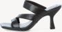 Tamaris Elegante zwarte open teen sandalen Black Dames - Thumbnail 2