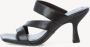 Tamaris Elegante zwarte open teen sandalen Black Dames - Thumbnail 5