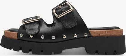 TAMARIS Slipper zwart 38
