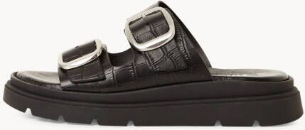 TAMARIS Slipper zwart 38