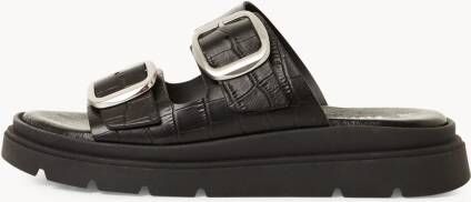 TAMARIS Slipper zwart 38