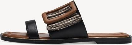 TAMARIS Slipper zwart 40