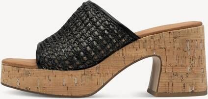 TAMARIS Slipper zwart 40