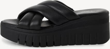 TAMARIS Slipper zwart 40