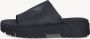 Tamaris Slippers plateau zomerschoen pantoffels in monochrome look - Thumbnail 7