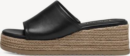 TAMARIS Slipper zwart 42