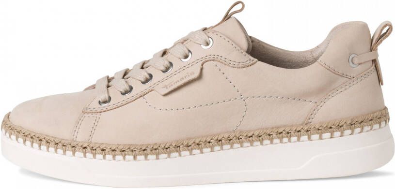 Tamaris Sneakers Beige Leer 101303 Dames Leer - Foto 3