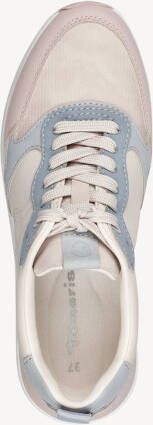 Tamaris Sneakers met sleehak veterschoen vrijetijdsschoen lage schoen met contrastafwerkingen - Foto 5
