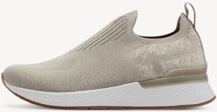 Tamaris Slip-on sneakers sleehak sneaker slipper vrijetijdsschoen lage schoen met t-logoopdruk - Foto 3