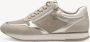 Tamaris Plateausneakers vrijetijdsschoen lage schoen veterschoen met subtiele metallic-details - Thumbnail 4