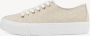 Tamaris Sneakers beige Canvas Dames - Thumbnail 3