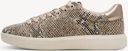 Tamaris Plateausneakers vrijetijdsschoen lage schoen veterschoen in vegan uitvoering - Foto 3