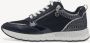 Tamaris Low Top Sneaker Dames 1-23732-41 8A0 Dames Vegan M2373241 Donkerblauw - Thumbnail 2