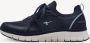 Tamaris damessneaker lage damesschoenen M2375843 blauw - Thumbnail 3