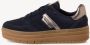 Tamaris Lage Top Sneaker 1-23773-43 Damesschoenen M2377343 marine - Thumbnail 3