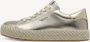 Tamaris Plateausneakers vrijetijdsschoen lage schoen veterschoen met textielkoord aan het plateau - Thumbnail 4