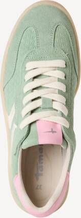 Tamaris leren damestrainers 1-23723-44 779 Lage damesschoen M2372344 Blauw - Foto 4