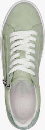 Tamaris Plateausneakers vrijetijdsschoen halfschoen veterschoen met gepolsterde schacht - Foto 3