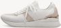 Tamaris Witte Roségouden Sneakers Vrouwen Volwassenen White Dames - Thumbnail 2