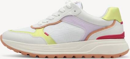 Tamaris damestrainers 1-23764-44 197 damesschoenen veterschoenen vegan M2376444 - Foto 4