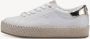 Tamaris Trendy zomersneakers voor dames White Dames - Thumbnail 4