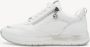 Tamaris damestrainers 1-23832-44 101 lage damesschoenen vegan M2373241 wit - Thumbnail 2