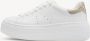 Tamaris damestrainers 1-23755-45 118 Lage Top Dames glitter M2375545 Wit - Thumbnail 3