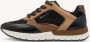 Tamaris damestrainers 1-23768-45 098 Damestrainers M2376845 zwart bruin - Thumbnail 3