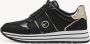 Tamaris Lage Damessneaker 1-23727-42 048 Dames Vegan M2372742 Zwart - Thumbnail 3