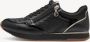 Tamaris Plateausneakers vrijetijdsschoen lage schoen veterschoen met subtiele metallic-details - Thumbnail 5