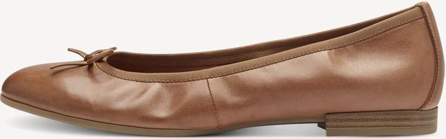 Tamaris Ballerina's Feestelijke schoen trouwschoen flats met mooie metallic glans - Foto 2