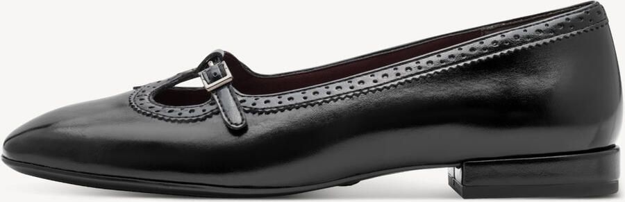 TAMARIS Ballerina zwart 40