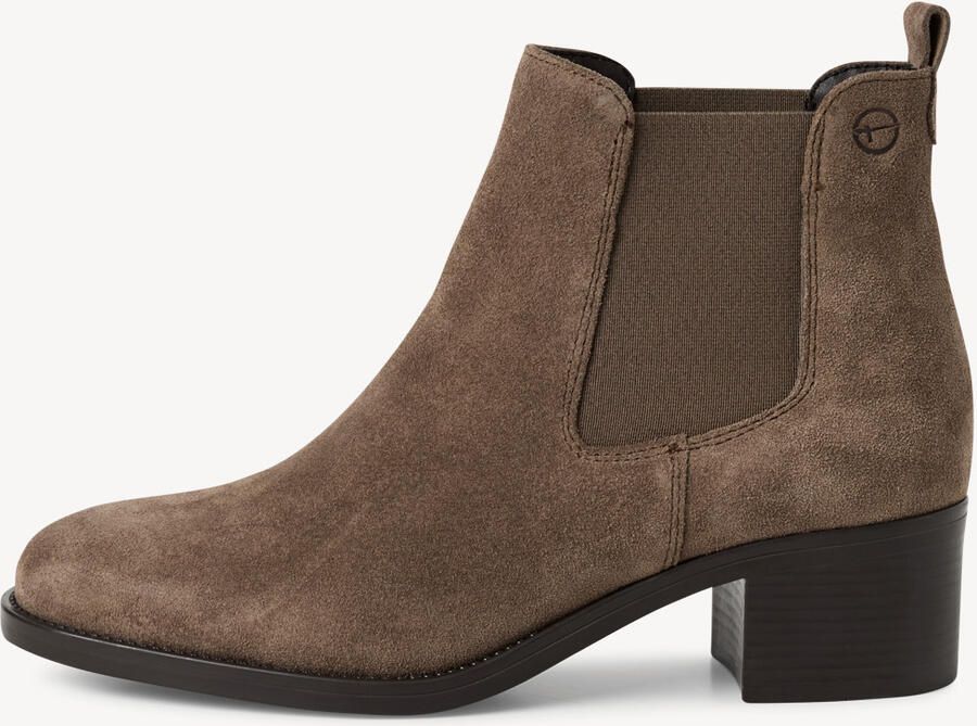 Tamaris Chelsea-boots blokhak laarsje zakelijke schoen in smalle vorm - Foto 3