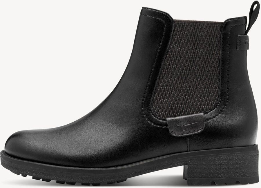 Tamaris Chelsea-boots blokhak enkellaarsjes instapschoen in used look - Foto 2