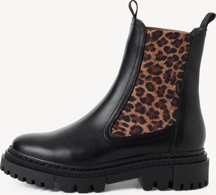Tamaris dames leren Chelsea-laarsjes 1-25491-41-090 zwart - Foto 3