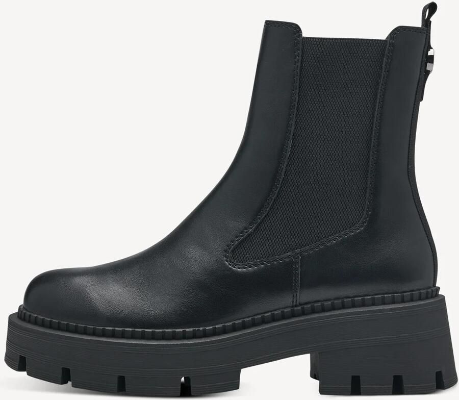 Tamaris Veterlaarsjes blokhak veterschoenen zakelijke schoen met subtiele siernaden - Foto 14