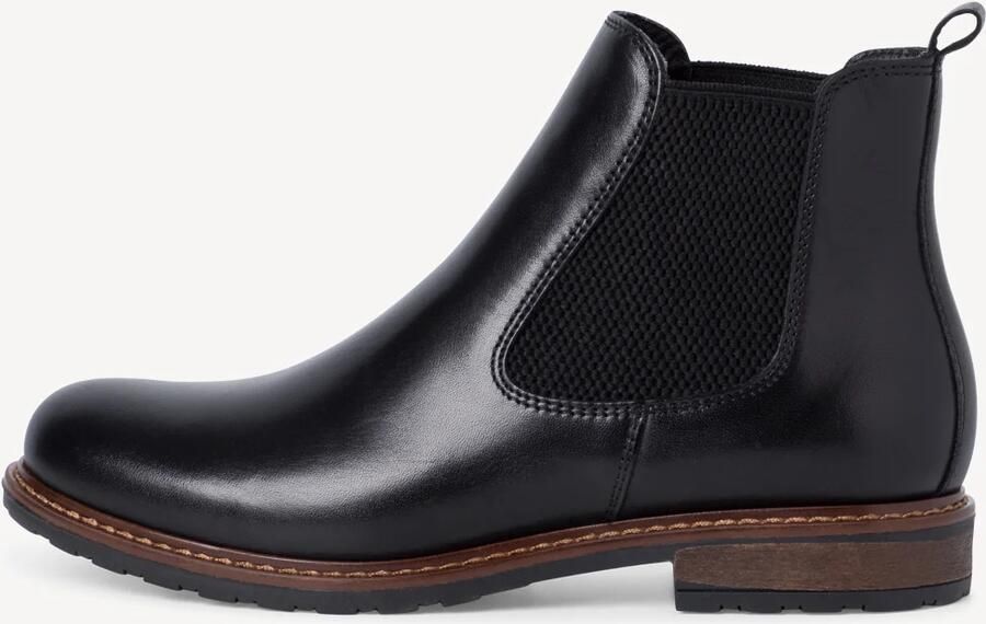 Tamaris Chelsea-boots blokhak businessschoen comfortabele schoen klassieke look smalle vorm - Foto 5