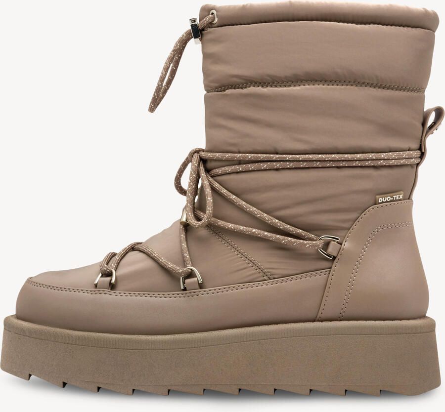 Tamaris dames winter enkellaarsjes 1-26846-45 341 Warm voering Taupe - Foto 2