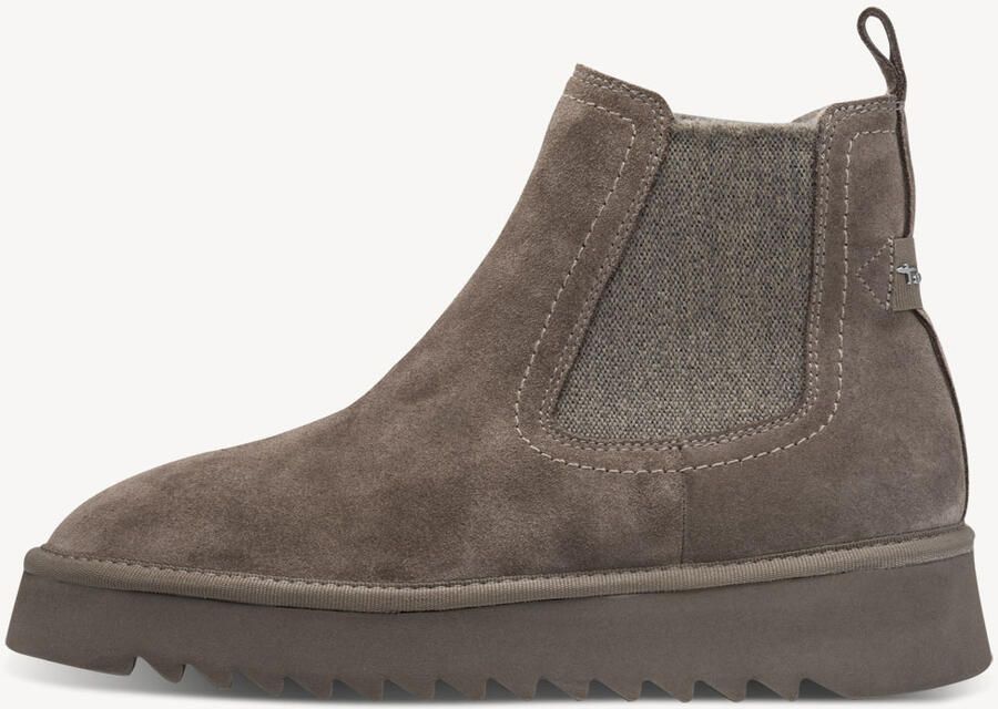 Tamaris Chelsea boots donkerbruin bruin gemêleerd - Foto 5