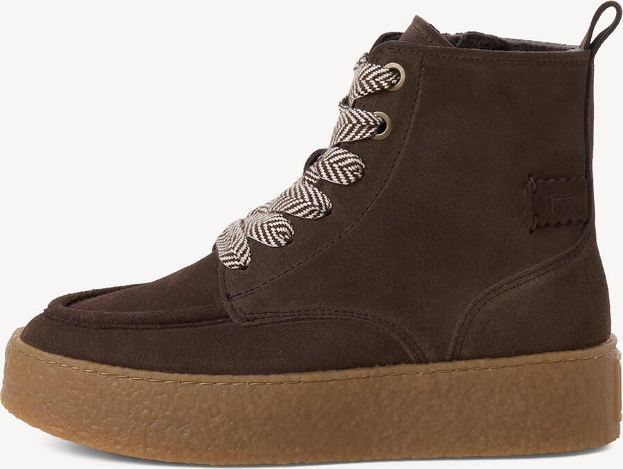 Tamaris damesleren enkellaarsjes 1-25200-47-304 Lace Boot bruin - Foto 3
