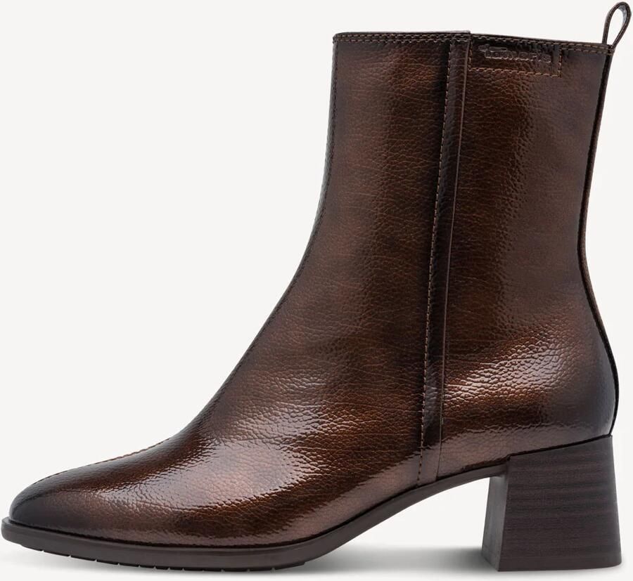 Tamaris Core Dames Laarzen BROWN PATENT - Foto 2