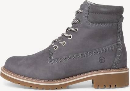 Tamaris Winterlaarzen blokhak veterschoenen outdoorschoen met duo-tex-uitrusting - Foto 4