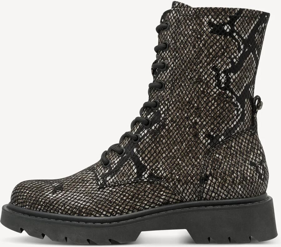 Tamaris dames laarzen 1-25918-43 073 vegan M2590841 Zwart Slang - Foto 3
