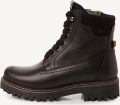 Tamaris Winterlaarzen veterboots outdoorschoen met primaloft-uitvoering - Zwart