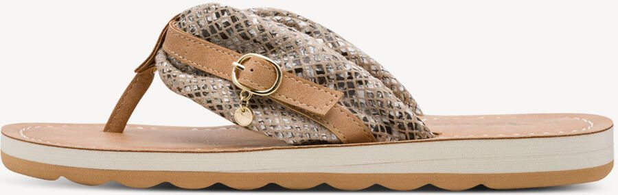 Tamaris ESSENTIALS Dames Slippers BEIGE - Foto 2